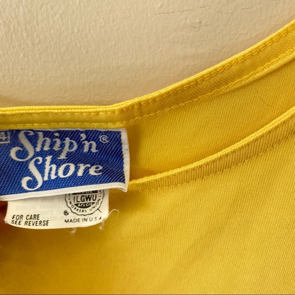 ❤️3 for $30❤️ Vintage Yellow Tank - Picture 5 of 6